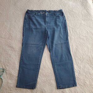 Pair of Size 20 Wide Jeans with Pockets